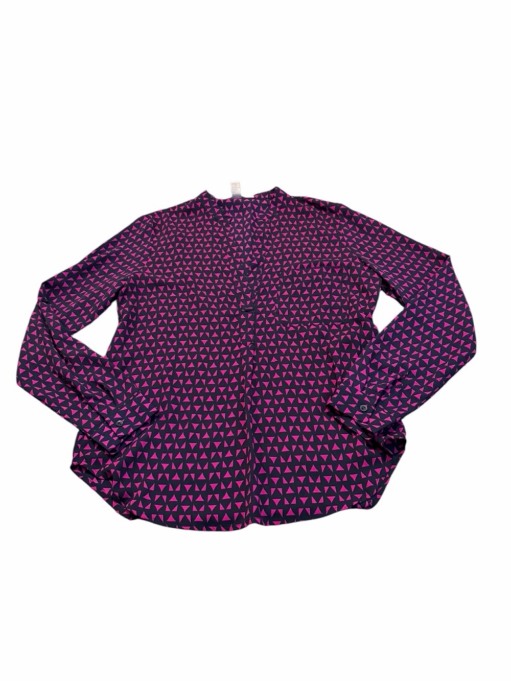 3/$15 FOREVER 21 triangle print blouse